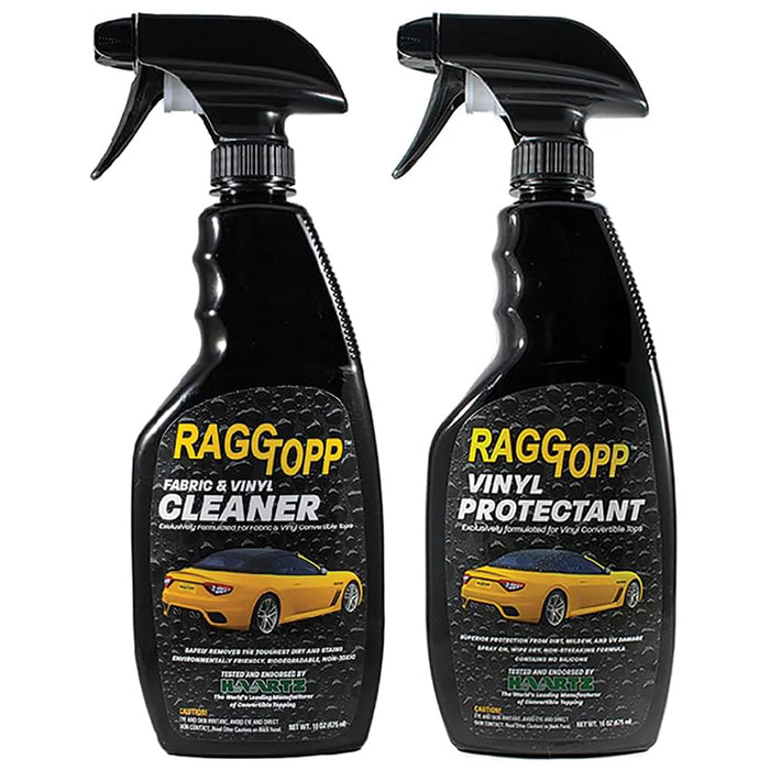 RaggTopp Convertible Top Vinyl Cleaner & Protectant Kit