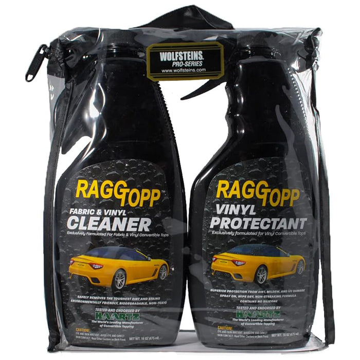 RaggTopp Convertible Top Vinyl Cleaner & Protectant Kit