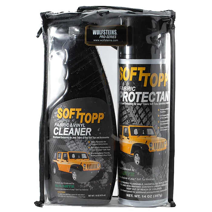 SoftTopp Jeep Fabric Top Cleaner & Protectant Kit