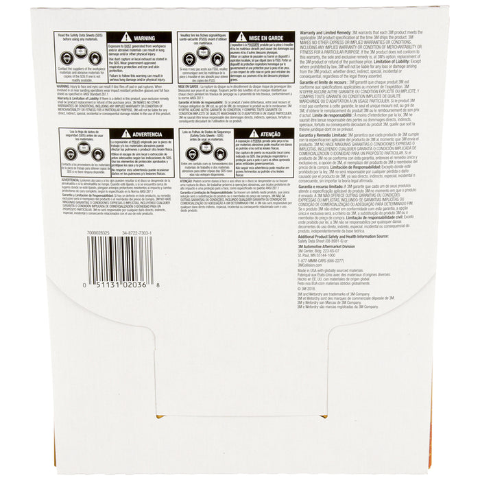 3M Wetordry Sandpaper, 02036 - 600 grit, 9" x 11" (50 sheets)