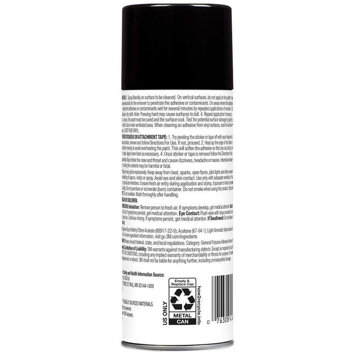 3M Adhesive & Wax Remover - Low VOC - 03618 - 12 oz