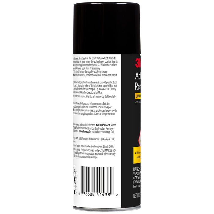 3M Adhesive & Wax Remover - Low VOC - 03618 - 12 oz