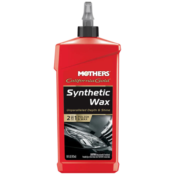 Mothers California Gold Synthetic Wax, 05716 - 16 oz.