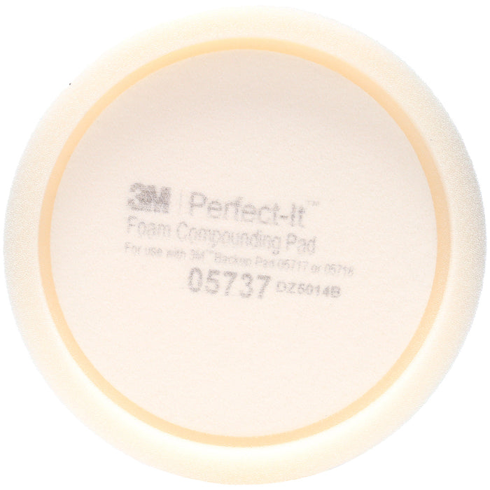 3M Perfect-It Foam Compounding Pad, 05737 - 8", White