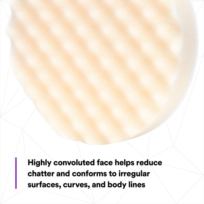 3M Perfect-It Foam Compounding Pad, 05737 - 8", White