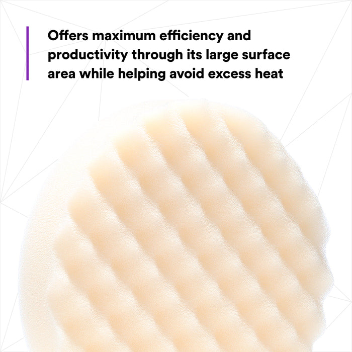 3M Perfect-It Foam Compounding Pad, 05737 - 8", White