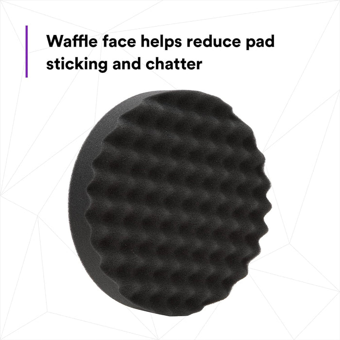 3M Perfect-It Foam Polishing Pad, 05738 - 8", Black