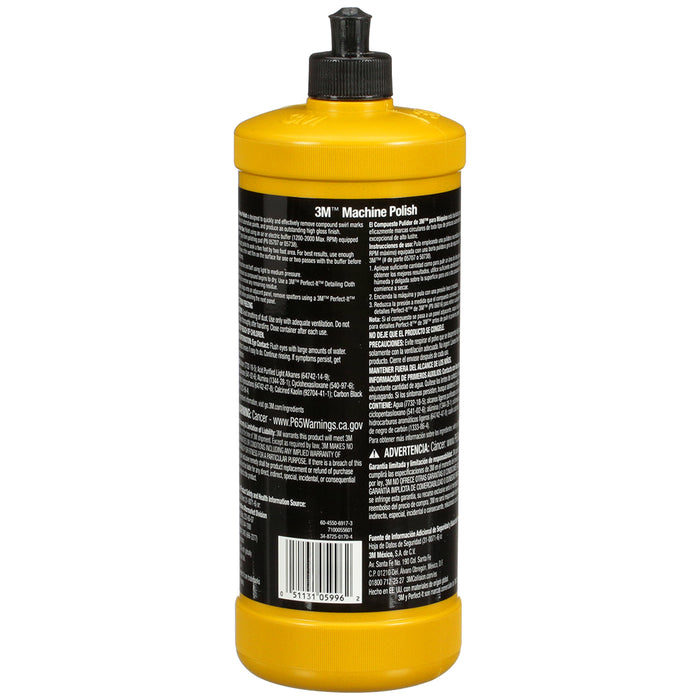 3M Machine Polish, 05996 - 32 oz.