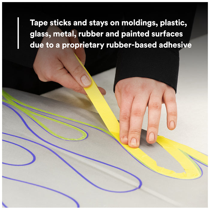 3M Automotive Refinish Masking Tape, 06653 - 24mm x 55m