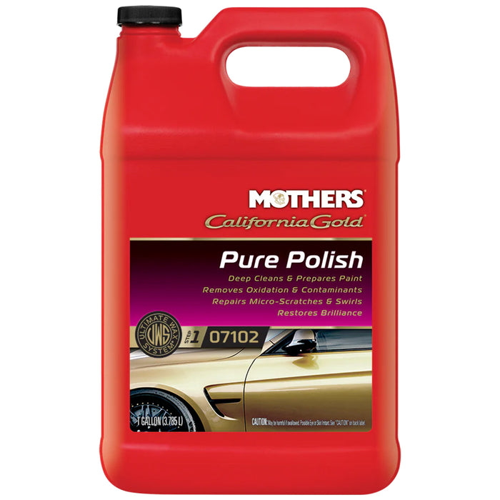Mothers California Gold Pure Polish, 07102 - 1 gal.