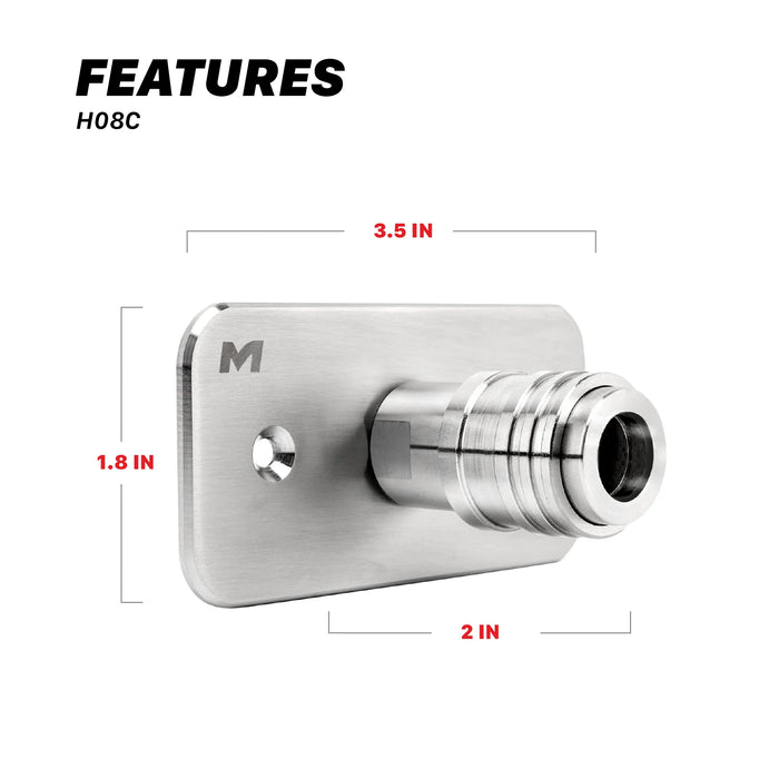 MaxShine Quick Connect Foam Cannon Wall Mount