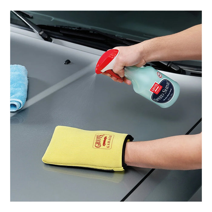 Griot's Garage Surface Prep Mitt - Fine, Yellow