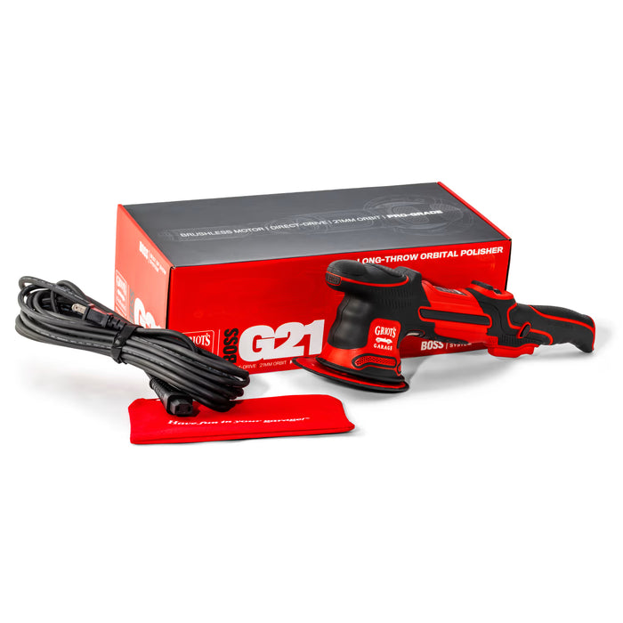 Griot's Garage BOSS G21 Brushless Long-Throw Orbital Polisher