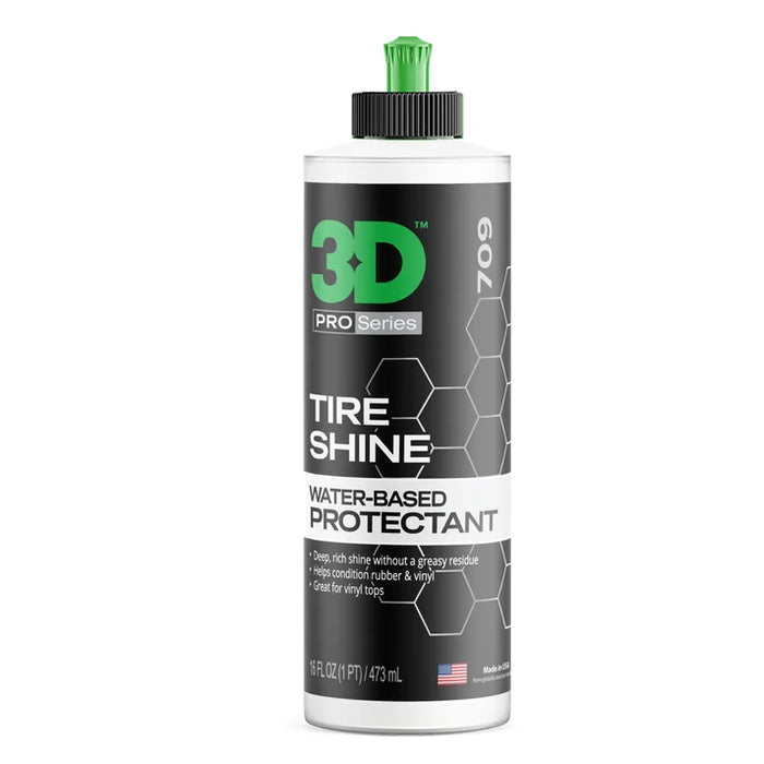 3D Tire Shine - Thick Wipe-On Tire Dressing - 16 oz