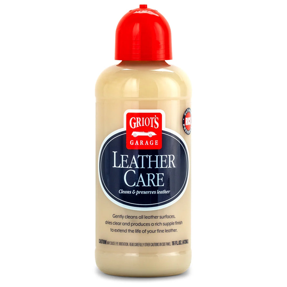 Griot's Garage Leather Care - 16 oz. — Detailing.com