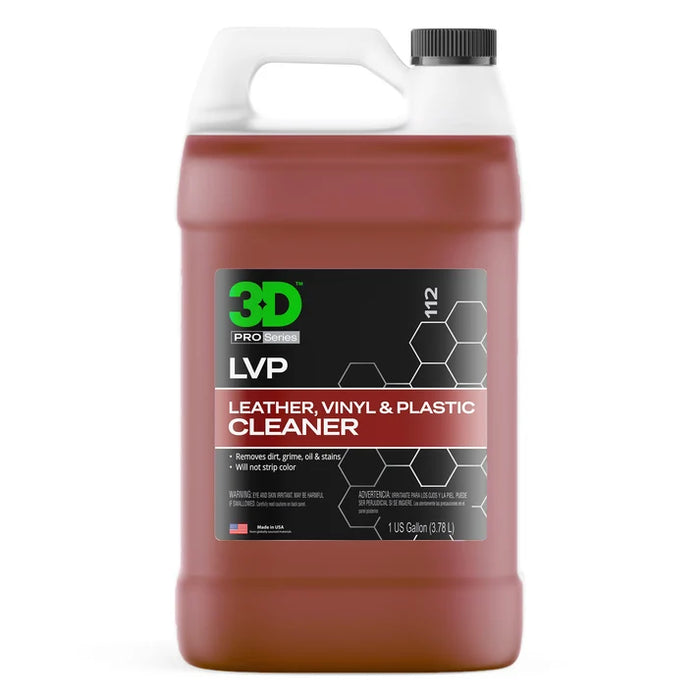 3D LVP Cleaner - Leather, Vinyl & Plastic Cleaner - 1 gal