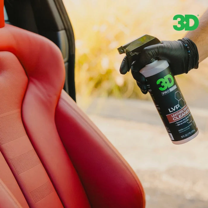 3D LVP Cleaner - Leather, Vinyl & Plastic Cleaner - 16 oz