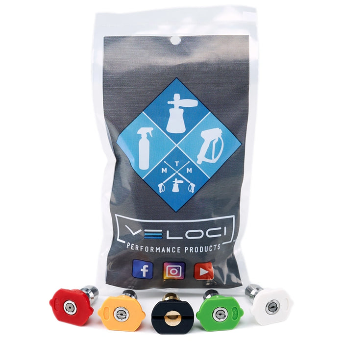Veloci Stainless Steel 3.5 QC Nozzles - 5 pack