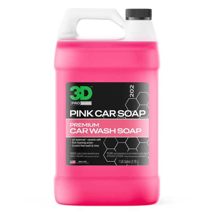 3D Pink Car Soap - 1 gal