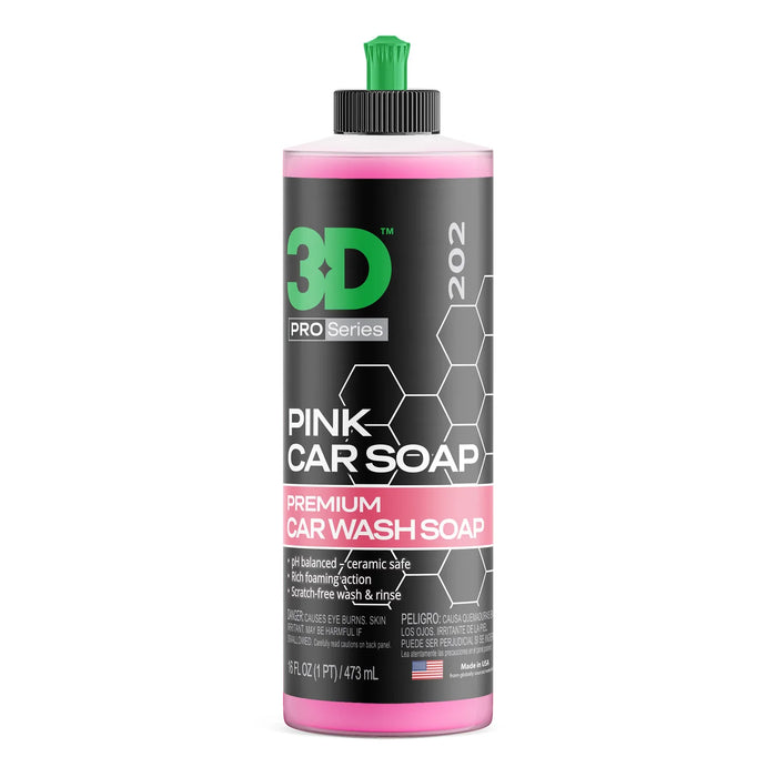 3D Pink Car Soap - 16 oz