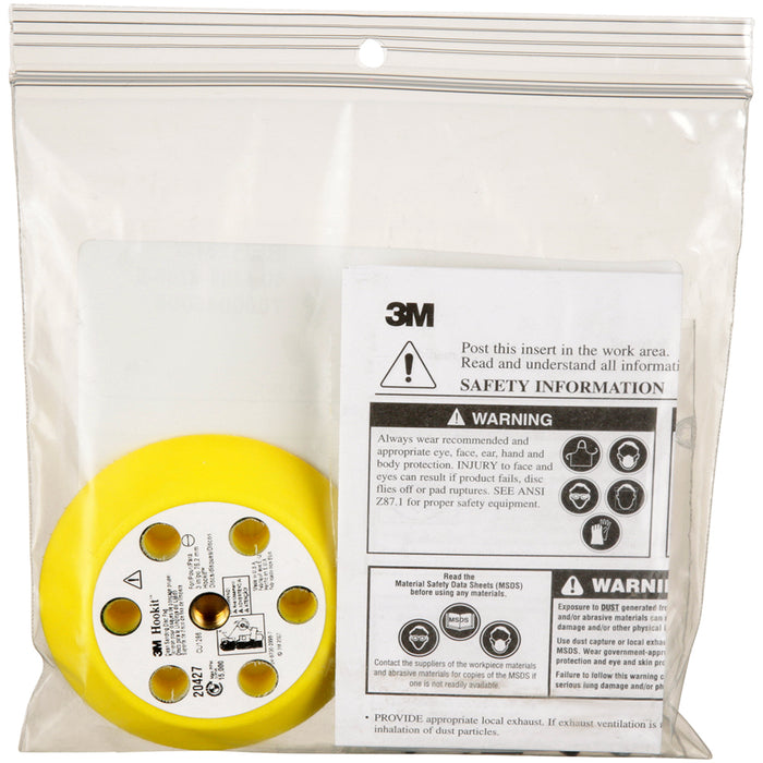 3M Clean Sanding Disc Pad Kit for Orbital/DA Polishers, 20427 - 3"