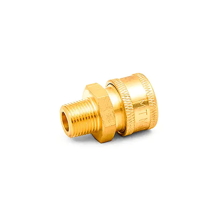 MTM Hydro Brass QC Coupler - 3/8" MPT