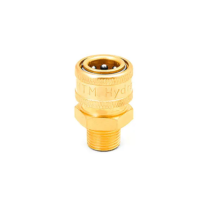 MTM Hydro Brass QC Coupler - 3/8" MPT