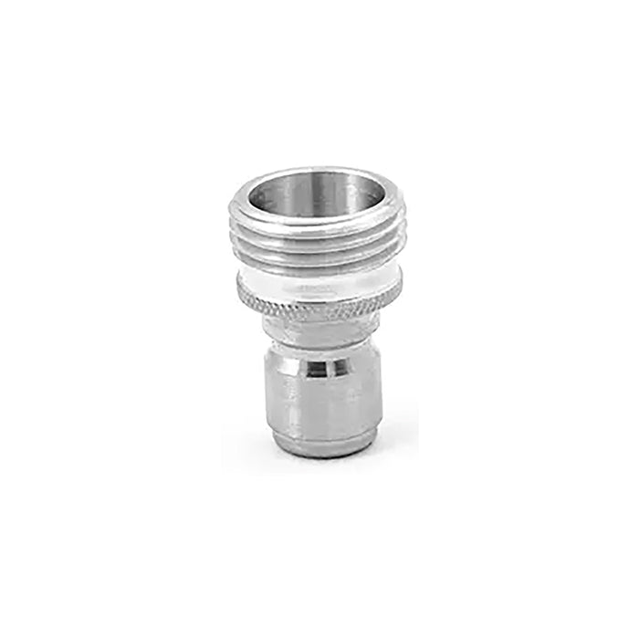 Veloci Stainless Steel Garden Hose QC Plug - 3/4" MGH