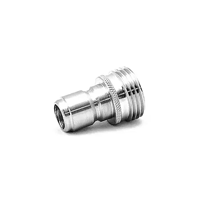 Veloci Stainless Steel Garden Hose QC Plug - 3/4" MGH