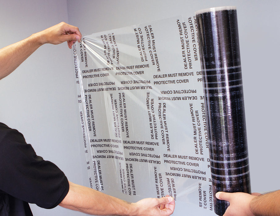 Buff and Shine Carpet Film - 4 mil, 24" x 500 ft