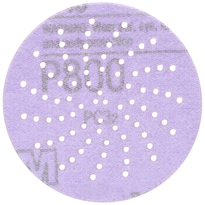 3M Purple Clean Sanding Discs, 30260 - 3", 800 grit (box of 50)