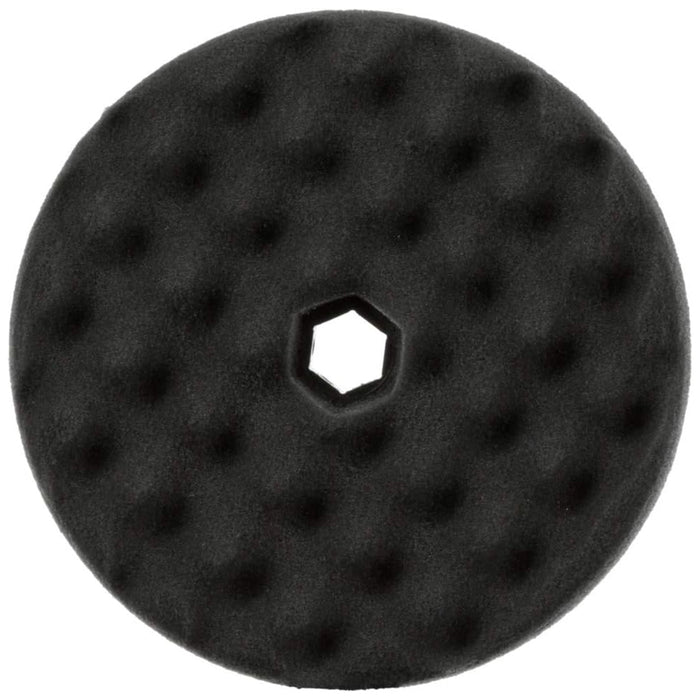 3M Perfect-It Foam Polishing Pad, 33285 - 6", Double Sided, Quick Connect, Black