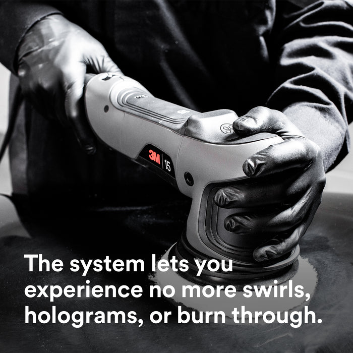 3M Perfect-It Random Orbital Coarse Wool Compounding Pad, 34120 - 5" White Wool (2 pack)