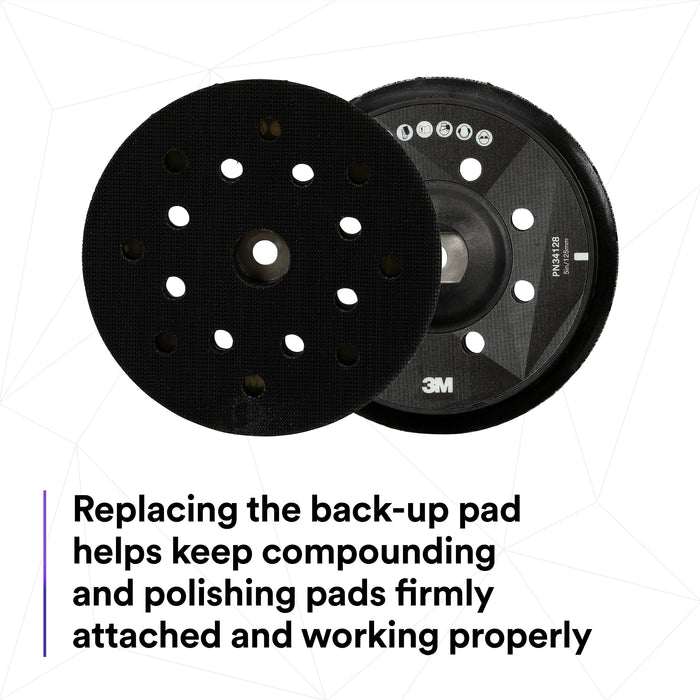3M Perfect-It Random Orbital Polisher Back-up Pad, 34128 - 5"