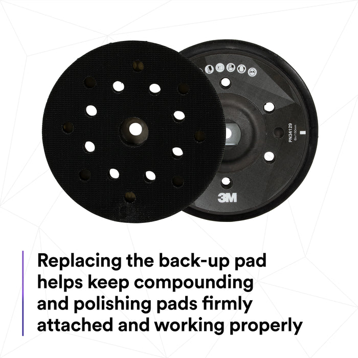 3M Perfect-It Random Orbital Polisher Back-up Pad, 34129 - 6"