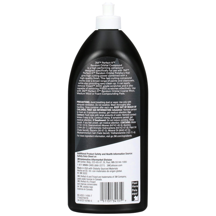 3M Perfect-It Random Orbital Compound, 34131 - 32 oz.