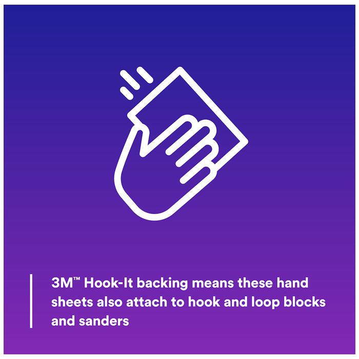 3M Flexible Abrasive Hookit Sheets, 34343 - 1500 grit (25 sheets)