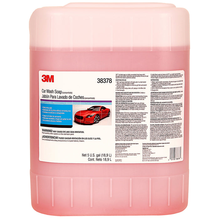 3M Car Wash Soap, 38378 - 5 gal.