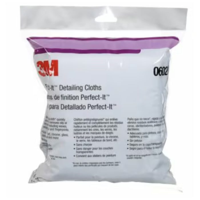 3M Perfect-It Show Car Detailing Cloths 06020 - Blue (6-Pack)