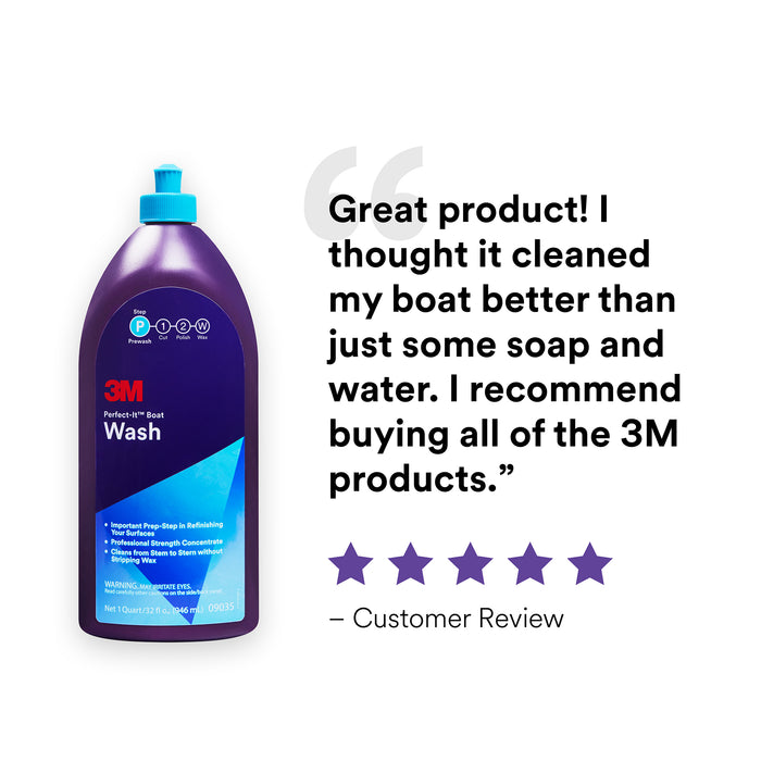 3M Perfect-It Boat Wash, 09035 - 32 oz.