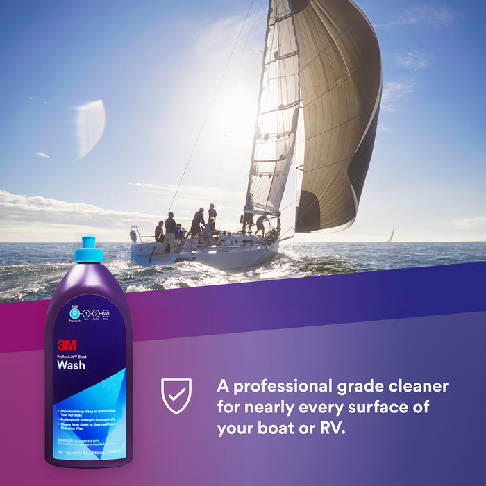 3M Perfect-It Boat Wash, 09035 - 32 oz.