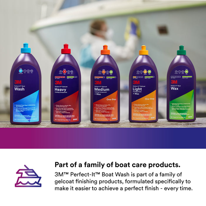 3M Perfect-It Boat Wash, 09035 - 32 oz.