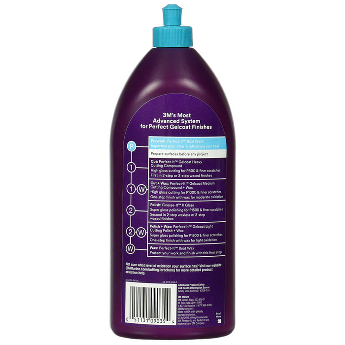 3M Perfect-It Boat Wash, 09035 - 32 oz.