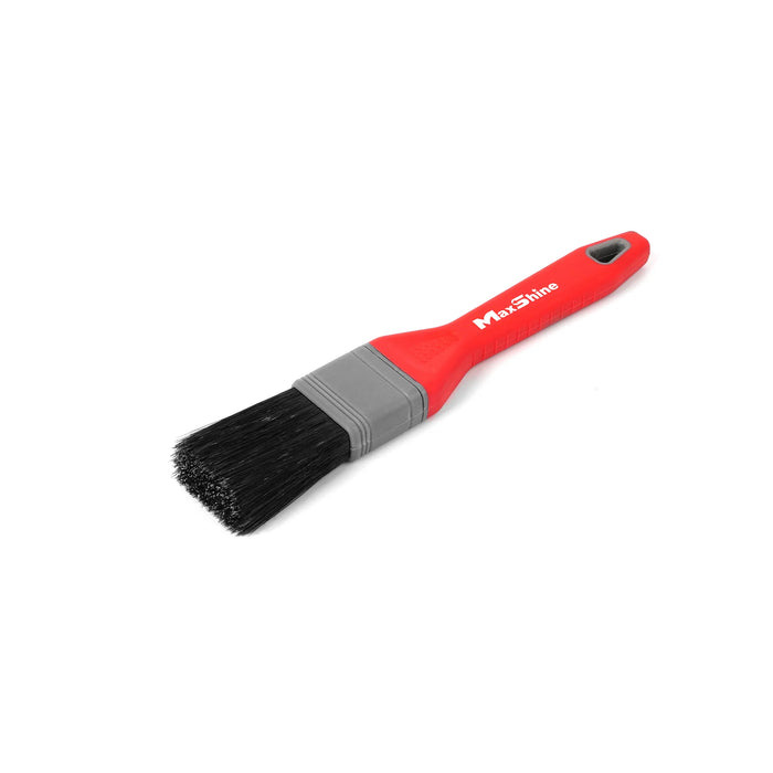 MaxShine Flat Detailing Brush - Small - Red