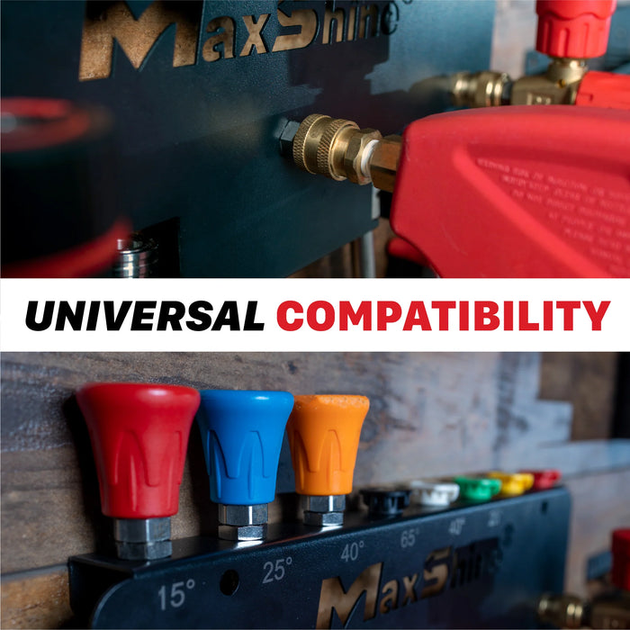 MaxShine Foam Cannon Wall Mount & Nozzle Holder