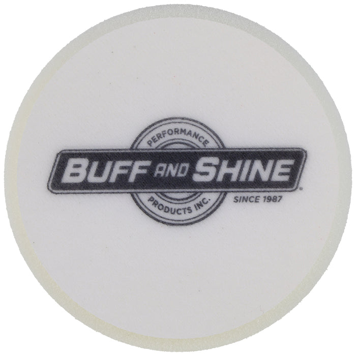 Buff and Shine Orbital/DA Foam Ultra Finishing Pad - 4", White (2 pack)