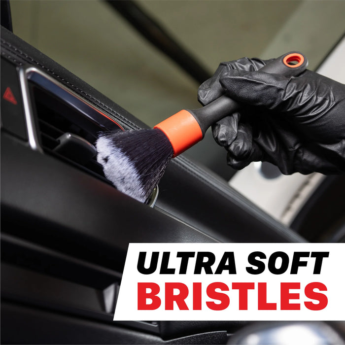 MaxShine Ever So Soft (ESS) Detailing Brush - Small - Red