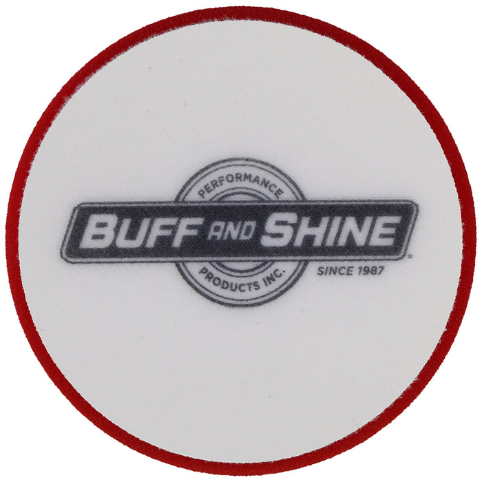 Buff and Shine Orbital/DA Foam Final Finishing Pad - 5", Red