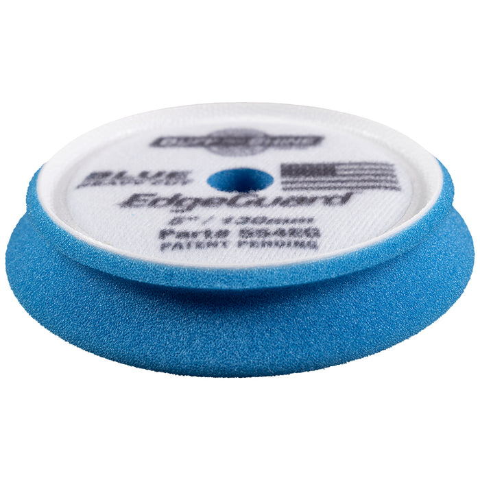 Buff and Shine EdgeGuard Foam Heavy Cut Pad - 5", Blue