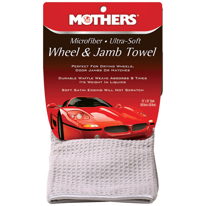 Mothers Microfiber Ultra-Soft Wheel & Jamb Towel, 155500